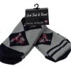 Warrior Retro Vespa Vintage Socksteady Argyle Red Socks pack of 2 pairs Mod Scooter 