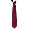Warrior Mod Style Wine Polka Dot Tie Vintage 1970s Look