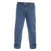 Duke London Mens Bailey New Elasticated Waist Denim King Size Jeans Stonewash