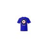 Vintage Retro Target T-Shirt Royal Blue