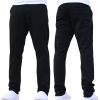 Enzo New Mens EZ348 Slim Fit Stretch Designer Black Jeans Chinos