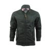 Crosshatch Mens Designer Harrington Harrinz 2 Jacket Magnet