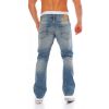 Jack & Jones Clark 007 Original  Straight Leg Fit Jeans Mid Used Look