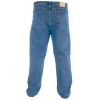 Rockford Mens Comfort Fit Mens 38" Leg Large Size Quality Jeans Stonewash Blue