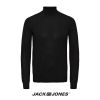 Jack & Jones Mark Knit Slim Fit Roll Neck Black