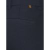 Farah Classic Mens Hopsack Frogmouth Pocket Straight Leg Trouser Navy