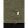 Jack & Jones Mens Crew Neck Slim Fit T-shirt Stretchy Plain Lycra Cotton Tee Dusky Olive