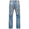 Designer Boxy Powell Loose Fit Jeans 864 Distressed Light Wash