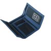 New Mens Crosshatch Three Fold Zip Nylon Affluence Wallets Surf The Web