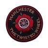 Warrior Set of 4 Northern Soul Clubs Emboidered Patches Badges