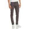 Firetrap Mens Parlin Designer Slim Fit Tapered Summer Chinos Pants Pewter