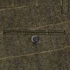 Cavani Albert 3 Piece Suits Check Tweed Regular Fit Blazer Brown Check
