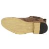 Voeut Mens Simon Ankle Leather Look Boots Brown 