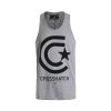 Crosshatch Mens Branded Kimmel Casual Vest Grey Marl