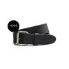 Jack & Jones Jakob Buckle Casual Leather Trousers Jean Belt Black 