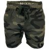 Crosshatch Mens Designer Army Flofast Swimming Trunks Shorts Olive Camo