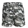 Jack & Jones Mens Army Camoflage New Cali Swim Shorts Charcoal