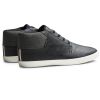 Jack & Jones Vertigo PU Sneakers Mix High Top Core Trainers Pumps Anthracite