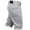 Crosshatch Men Amalaga Designer Cargo Chino Shorts Microchip