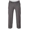 D555 Mens Formal Stretch Flexi Waist Trousers Supreme In Charcoal 