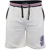 Soul Star Sienna Knee Length Fleece Lined Sweat Shorts Ecru