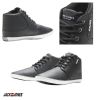 Jack & Jones Vertu Mixed PU Sneakers High Top Core Trainers Pumps Black
