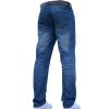 Crosshatch Men's New Fashion Jeans Straight Fit Vintage Faded Mid Denim Farrow