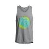 Jack & Jones Jcokoze Mens Slim Branded Tank Vest Grey Melange