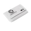 New Mens Crosshatch Three Fold Zip Nylon Vaults Wallets White