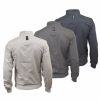 Crosshatch Mens Designer Harrington Haronz Jacket Moonstruck