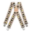 Brimarc Mens Heavy Duty Tractor Beige Braces Trouser Belt Suspender 2" 50mm Wide