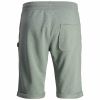 Jack & Jones Mens Holting Jogger Sweat Shorts Lily Pad