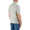 Farah Mens Designer Casual Cove Polo Shirts Grey Melange