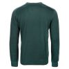Farah Stern Knitted V Neck Jumper Deep Teal