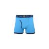 Crosshatch 2 Pack Deckster Branded Designer Boxer Trunks Underwear Blue