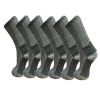 Fresh Feel New Socks Mens Merino Wool Boot Socks Adults 6 Pairs