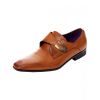 Mens Belide Designer Faux Leather Shoes Smart Formal Wedding Office Tan