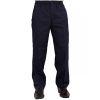 Mens Carabou New Elasticated Waist Work Casual Plain Rugby Trousers Navy