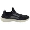 Mens New Crosshatch Metoric Trainers Black & Grey