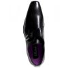 Mens Belide Designer Faux Leather Shoes Smart Formal Wedding Office Black