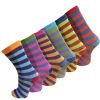 Design Socks 6 Pairs Mens Coloured Design Socks Smart Suit Work Golf Cotton Blend Adults 