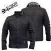 Crosshatch Mens Designer Plixlite Padded Full Zip Winter Jacket