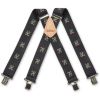 Brimarc Mens Heavy Duty Candy Cane Braces Trouser Belt Suspender 2" 50mm Wide