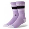 Stance Mens New Classic Crew Comfort Boyd 4 Cotton Socks Violet