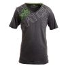 New Crosshatch Mens Faithless Branded Designer Casual V Neck T Shirt Magnet