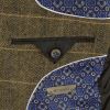 Cavani Albert 3 Piece Suits Check Tweed Regular Fit Blazer Brown Check