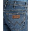 Wrangler Texas Mens New Stretch Regular Fit Authentic Jeans Stonewash Blue