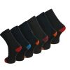 Design Socks 6 Pairs Mens Coloured Design Socks Smart Suit Work Golf Cotton Blend Adults