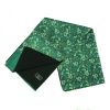 Warrior Clothing Mod Vintage Tassled Scarf Mint Green Paisley