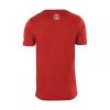 Crosshatch New Mens Casual Graphic V Neck T Shirt Lightfeet Red Dahlia